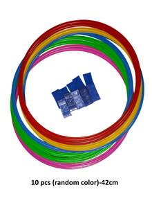 Colorful Agility Jump Rings For Speed And Coordination Training, Soccer Agility Ladder Alternative, Outdoor Indoor Sports Fitness Equipment, Random Color - Multicolor - View 12