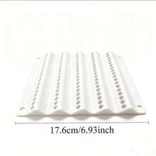 1PC Wall-Mounted Bit Storage Rack, 3D Printed Hex Bit Holder, Suitable For 6.3mm Bits, Can Hold 100 Bit Slots, Home Garage Screwdriver Tool Organizer Bracket - A - View 6