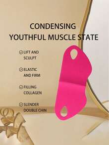 5/1pc Face Lifting Band, V-Shaped Face Lifting Training Band, Can Be Worn During Sleep, Home, Exercise Or Yoga - Multicolor - View 6