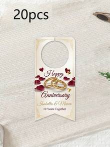 Customized Water Bottle Labels, Personalized Name And Event Date, Elegant Decoration, Suitable For Weddings, Parties, Birthdays And Christenings, Ideal Gifts For Brides, Grooms And Guests, Perfect For Receptions, Bridal Showers, Engagements, Also As Toast And Souvenir Labels - Multicolor - View 37
