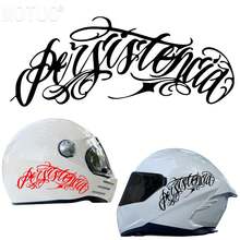 Durable Spanish Font Motorcycle Helmet Sticker, Sagunto Cursive Font Waterproof Vinyl Decal, Black/Red Version, Suitable For Motorcycle Helmets And Car Window Decoration - 1pc - View 12