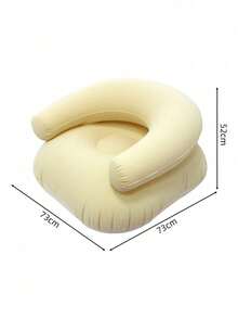 1 buah Kursi Sofa Tiup Ganda Lipat, Kursi Santai Rumah yang Lembut dan Nyaman, Kasur Sofa Tiup Portabel Luar Ruangan untuk Dua/Banyak Orang, Kursi Tidur Siang/Istirahat di Asrama untuk Dewasa, Tersedia Berbagai Warna - Berbagai gaya - View 12