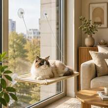 Cat Hammock Hanging Cat Bed Cat Nest Kitten Climbing Frame Sun Window Seat Bed Weight Capacity 15kg - one-size - View 11
