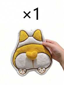 1pc "Cat Butt" Hanging Hand Towel - Quick-Dry, High-Absorbency Coral Fleece Hanging Hand Towel With "Cat Butt" Design; Suitable For Bathroom, Kitchen, Bedroom, Hotel, B&B, Cafe, Milk Tea Shop, Office And Other Places. - One Size Fits All - View 13