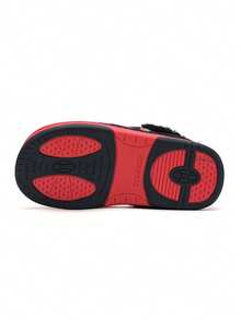 1 Pair Girls Strawberry Black Lightweight Fashion Indoor Plush Slippers - Black - View 6