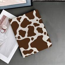 1件復古棕色牛紋平板翻蓋保護殼，附筆槽，相容 iPad 10代 Smart Case/Air 13(M3 2025)/Air 11/11(A16 2025)，相容 OPPO Pad、MatePad、Pad、Honor Pad、Pad - 彩色 - 查看 4