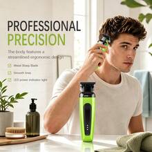 WEEME 1pc Professional Men's Wireless Electric Foil Shaver, USB-C Rechargeable, With Sideburn Trimmer, Portable Precision Grooming Tool, Suitable For Home And Travel - Multicolor - View 2