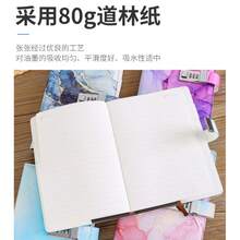 A5 Fashion Password Lock Diary Notebook Creative Planner Student Memo Stationery Notebook Meeting Notes - A5 blank - View 5