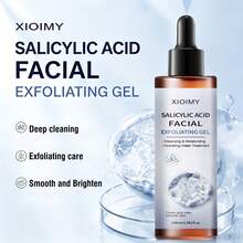 Xioimy 100ml, Salicylic Acid Exfoliating Gel Can Deeply Clean Skin Dirt, Make Skin More Perfect. Pore Care Can Create Smooth Skin, Effectively Moisturize, And Make Skin Brighter. It Is Suitable For Face, Neck, Arms, And Body - Quantity - View 2