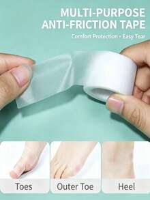 Anti-Friction Heel Pads, Anti-Chafing High Heel Heel Cushions, Multi-Functional Heel Pads, Anti-Friction Foot Pads - Multicolor - View 6