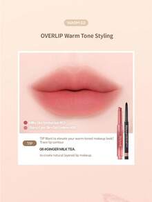 lilybyred Long-Lasting Starry Eyes Fine Eyeliner Pencil - Slim 06 Ginger Milk Tea - View 8