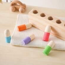Baby Multi-Function Educational Press Toy, Early Learning Colorful Bouncing Toy, Parent-Child Interactive Game, Develop Baby's Hand Strength And Color Recognition Ability, Christmas And Halloween Gift - Multicolor - View 7