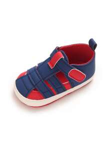 Summer Canvas Infant Sneakers, Soft Sole Casual Infant Shoes For Boys And Girls, Newborn Learning To Walk Shoes - Blue - View 4