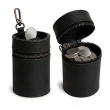 1pc Handmade Coin Purse For Car And Home, Zipper Coin Holder For Car Cup Holder, Loose Change Organizer And Small Item Storage Pouch, Car Accessories Gift - Multicolor - View 6