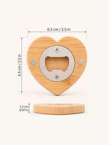 Custom 1/10/30pcs Stainless Steel Wood Carved Keychain Bottle Opener, Portable, Thick And Durable, Suitable As Gifts For Beer, Soda, Father's Day, Mother's Day And Party - Multicolor - View 8
