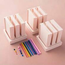 Polymer Clay Shaping Tools, Can Make Spherical And Strip-Shaped Polymer Clay, Jewelry Making Set, DIY Earrings, Pendants, Hair Clips, Jewelry Set, Polymer Clay Mold Tools, Round And Long Strip Shapes, Multiple Sizes, Polymer Clay, Ceramic - Multicolor - View 10