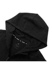 Adidas Men's Jacket/Coat D4T FULL-ZIP HO Comfortable Outdoor Sports Travel Jacket IY1131 - Black - View 5