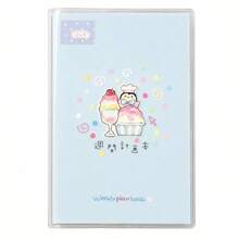 Cute Undated Weekly Planner Notebook, Portable Mini PVC Cover Diary, Kawaii Penguin Ice Cream Pattern, Undated Weekly Planner With Weekly Summary, Pocket Size Schedule Notebook - A - View 6