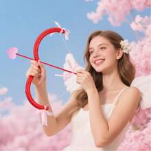 Cupid's Bow Prop - Valentine's Day/Qixi Goddess Bow, Masquerade Accessory, Perfect Romantic Gift For Lovers And Cosplay Enthusiasts - View 5