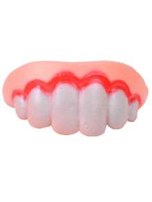 1/11/22pcs Funny Dog Dentures, White Fake Teeth, Funny Dog Teeth, Rabbit Style Dog Dentures, Pet Teeth, Suitable For Dog Photos, Creative Costume Accessories, Holiday Parties And Funny Scenes - Multicolor - View 18