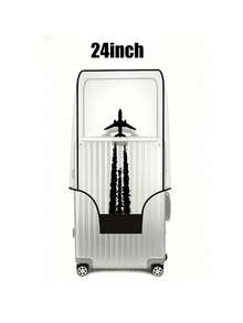 Transparent Luggage Cover, Luggage Cover, Luggage Protection Cover, Waterproof, Stain Resistant, Suitable For 20/24/28 Inch Luggage, Suitable For Travel Enthusiasts To Protect And Store Luggage,Travel Essential - Multicolor - View 12