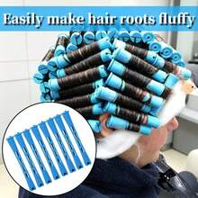 12pcs/24pcs/36pcs Hair Curling Rods, Styling Tool Set, Manual Hair Curling Rods Set, Create Voluminous Curly Hairstyle, Natural Hair Curling Rods, Cold Perm Hair Curling Rods, Hair Curling Rods Styling Hair Care Tools - Multicolor - View 1