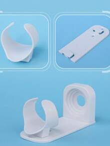 1/2/4pcs No-Drill Electric Toothbrush Holder, Wall-Mounted Toothbrush Rack, Bathroom Toothbrush Organizer, Toothbrush Storage Rack, Home Bathroom Decor, Autumn Back To School Decor, Suitable For 90% Of Electric Toothbrushes, Easy Installation, Bathroom Gadget, Bathroom Accessory, Home Supplies - Multicolor - View 5