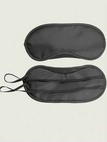 1pc Ultra Soft 3D Blackout Sleep Mask, Relieves Insomnia, Unisex, Student Nap Travel Eye Mask, Suitable For Long Flights, Deep Sleep, Business Travel, Yacht Trips, Back To School Essential Rest Accessory - A - View 12
