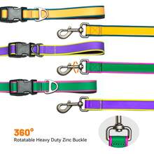 KEEPLIVE Multifunctional Dual‑Dog Pet Leash, Hands‑Free Waist Worn 2‑In‑1 Dog Leash With Bag Hanging Loop, Waterproof PVC Pet Supplies For Walking Running Hiking Outdoor Use - Multicolor - View 11