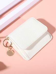 1. Women's Solid Color Minimalist Ultra-Thin Card Holder, Fashionable Women's Card Wallet Coin Purse 2-In-1. Multi-Functional Anti-Theft Design, Suitable For Travel, Business, Commuting And Back To School Scenarios - Multicolor - View 7