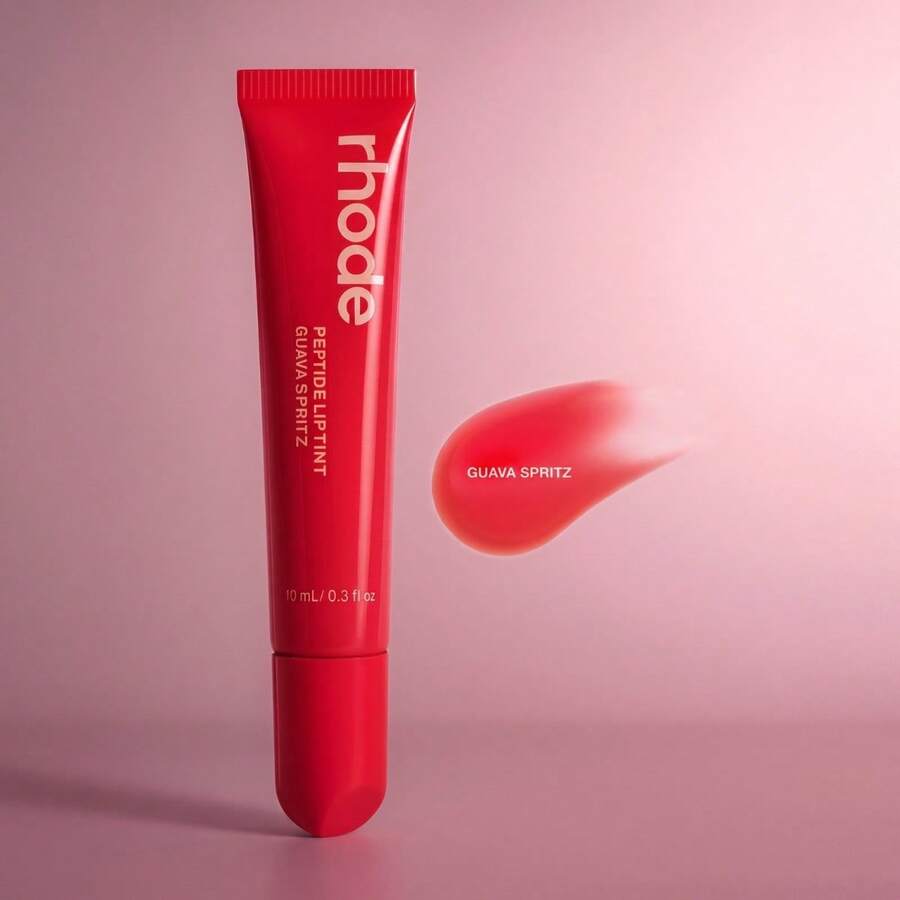 RHODE - Peptide Lip Tint Guava Spritz 10 Ml, Hydrating Peptide Lip Tint, Long-Lasting Glossy Finish - Pink - View 1