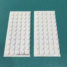 Heat-Resistant Candle Wick PE Foam Double-Sided Adhesive Sticker: Strong Adhesion, Double-Sided, Easy To Apply, For DIY Candle Making - White, 15mm Diameter - View 7