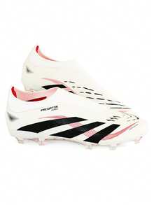 Sepatu Sepak Bola Baru Direkomendasikan Untuk Pertandingan dan Latihan, Sol Rendah dengan Paku Panjang, Tahan Lama, Anti Selip, Cengkeraman Baik, Dewasa Unisex - Putih - View 4
