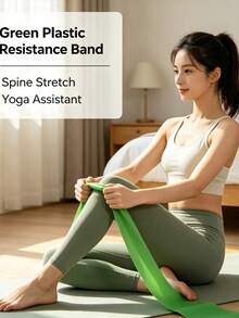 High Elasticity Fitness Resistance Band/Elastic Rope, Suitable For Home And Outdoor Park Training, Ideal For Pre-Workout Warm-Up, Full Body Stretching And Shaping, Exercising Arms, Shoulders, Back And Leg Muscles, Portable And Lightweight, Space-Saving, Applicable For Daily Home Fitness, Outdoor Morning Exercise, Yoga Training, Helping To Improve Posture And Meet Basic Strength Training Needs Of Different Intensities - Multi-color - View 1