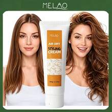 MELAO Air Dry Styling Cream 100g, Heat‑Free Hair Styling Cream, Create Soft Natural Wavy Texture, Tame Frizz, Lightweight Formula For Effortless Hairstyle - 100g - View 4