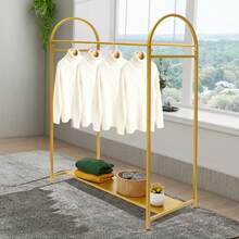 Futchoy Porte-vêtements - Doré - Voir 3