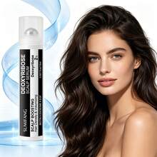 SUMIFANG Deoxyribose Scalp Serum, Enriched With Biotin And Caffeine, Deeply Nourishes Scalp And Strengthens Hair Roots, Targeted For Fine, Fragile And Thinning Hair, Convenient Rollerball Applicator, Suitable For All Hair Types, 15ml - Full Size - View 3