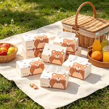 1pc/3pcs/5pcs/10pcs---280 Sheets/Pack Premium Paper Napkins, No Fluorescent Agents, Facial Tissues, Napkins, Durable Absorbent Paper Towels, Suitable For Home, Dorm, Office, Company, Outdoor, Cleaning Supplies, Cleaning Tools, Christmas Supplies, Essential High-End Paper Towels For Home And Travel - Bear Tissue - View 4
