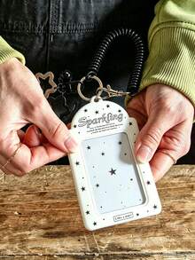 Lucky Star Card Pack; Comes With A Detachable Pendant. Suitable For Student ID Card And Bank Card. Essential For Returning To School, Holiday Gifts - Multicolor - View 8