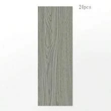 24pcs Faux Wood PVC Wood Grain Baseboard Stickers Self-Adhesive Wall Trim Decor Door Frame Edge Trim Door Casing - 24pcs Decorative Strips - View 15