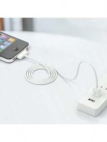1 cáp sạc đồng bộ USB 30 chân, tương thích với các thiết bị Apple đời cũ, tương thích với iPhone 4/4S 3G/3GS, 1/2/3, iPod Nano/iPod Touch - trắng - Xem 4