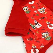 New Printed Christmas Hoodie Sweatshirt For Small And Medium Dogs, Warm Autumn/Winter Clothing, Universal For Cats And Dogs, Pet Christmas New Year Gift (Size Runs Small, Recommend Choosing 1-2 Sizes Larger) - Multicolor - View 8