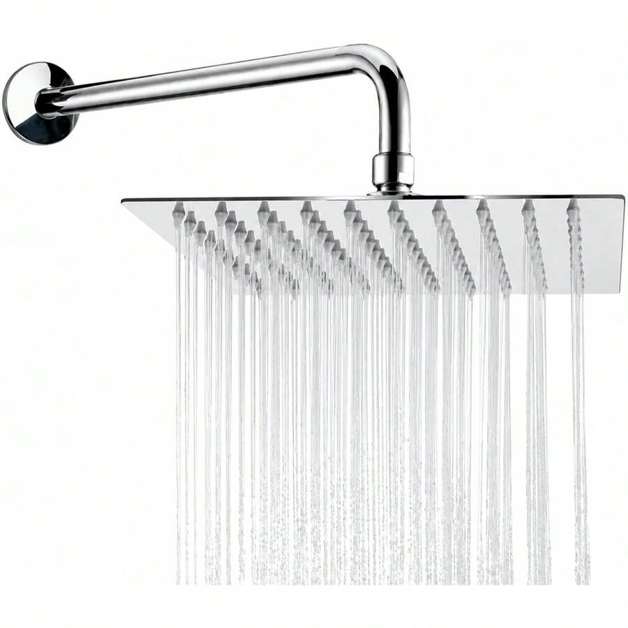 Fixed Showerheads - F-Krom Alaşımlı Duş Başlığı ve Duş Kolu - Görünüm 1