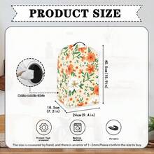1pc Food Processor Juicer Dust Cover, Household Food Processor Dust Cover, Dust-Proof Anti-Fouling Washable, Beautiful And Dirt-Resistant - Multicolor - View 4