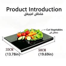 Acrylic Cutting Board Non-Slip Vegetable And Fruit Cutting Board Fruit Cutting Mat Kitchen Countertop Transparent Cutting Board Fruit And Vegetable Cutting Mat Cutting Board Acrylic Cutting Board Acrylic Cutting Board Transparent Black Non-Slip Kitchen Fruit And Vegetable Cutting Board Cooked Food Plastic Cutting Board - View 19