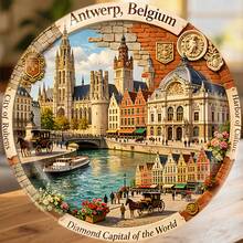 Antwerp Cathedral Bells And Diamond-Canals In A Brick-Framed Old Town Magnet Where The City Of Rubens Holds Its Quiet Treasure Keepsake For All Metal Surfaces Throughout The Home - A - View 6