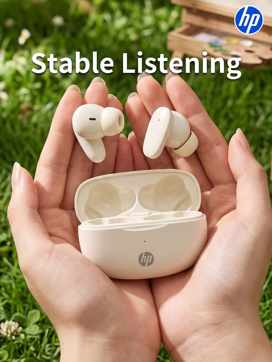HP---H10I Wireless Sports Earbuds | 30 Hours Long Battery Life, Clear Voice Calls, TWS Stereo, Compatible With IPhone And Android, Comfortable Fit For All Ages, Suitable For Running, Sports, Listening To Music, Perfect Gift Choice.