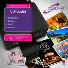 GLOSSY PHOTO PAPER LETTER 100 SHEETS CURSOR 260GSM - 100 Sheets - View 4