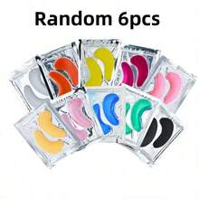 10pcs Creative Pattern Stickers, Multiple Colors Available, Home Daily Use, Face Stickers, Unisex, Suitable For Everyone, Suitable For Autumn/Winter, Halloween, Christmas, Holiday Gifts, Daily Essentials, Convenient For Travel, Face Mask - Multicolor - View 12