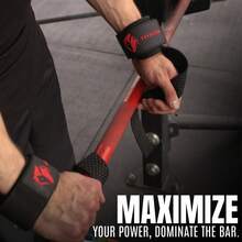 1 Pair D-Ring Wrist Straps For Weightlifting, Men's Wrist Wraps, Heavy Duty Thickened Comfortable Weightlifting Straps, Secure Fit, Enhanced Grip, Suitable For Weightlifting And Fitness Training - Multicolor - View 5